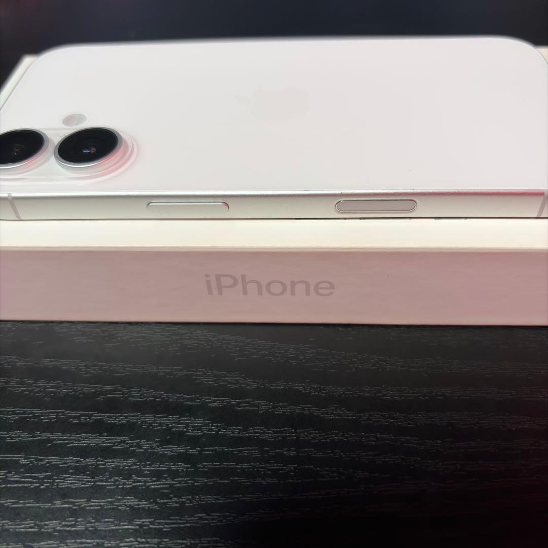 [simフリー]バッテリー容量100% iPhone16 128GB ホワイト