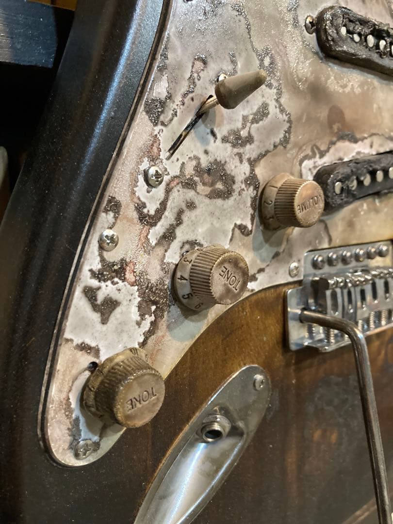 ギター jimi hendrix stratocaster righty relic