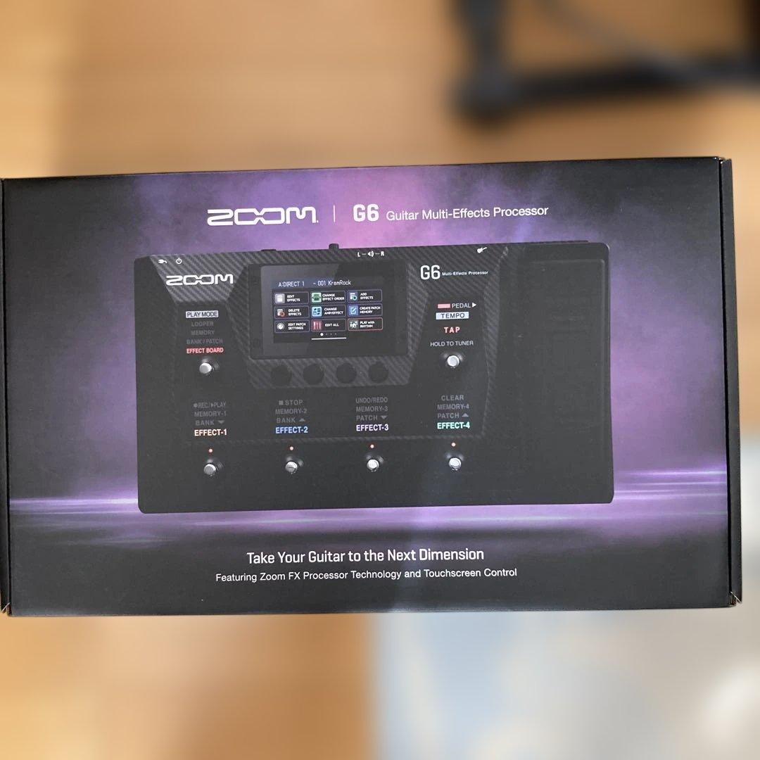 ZOOM G6 マルチエフェクター