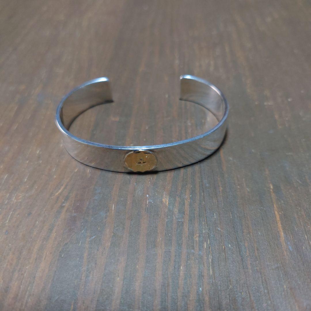 ゴローズ　平打ちブレス М (納品明細書　証明カード有)