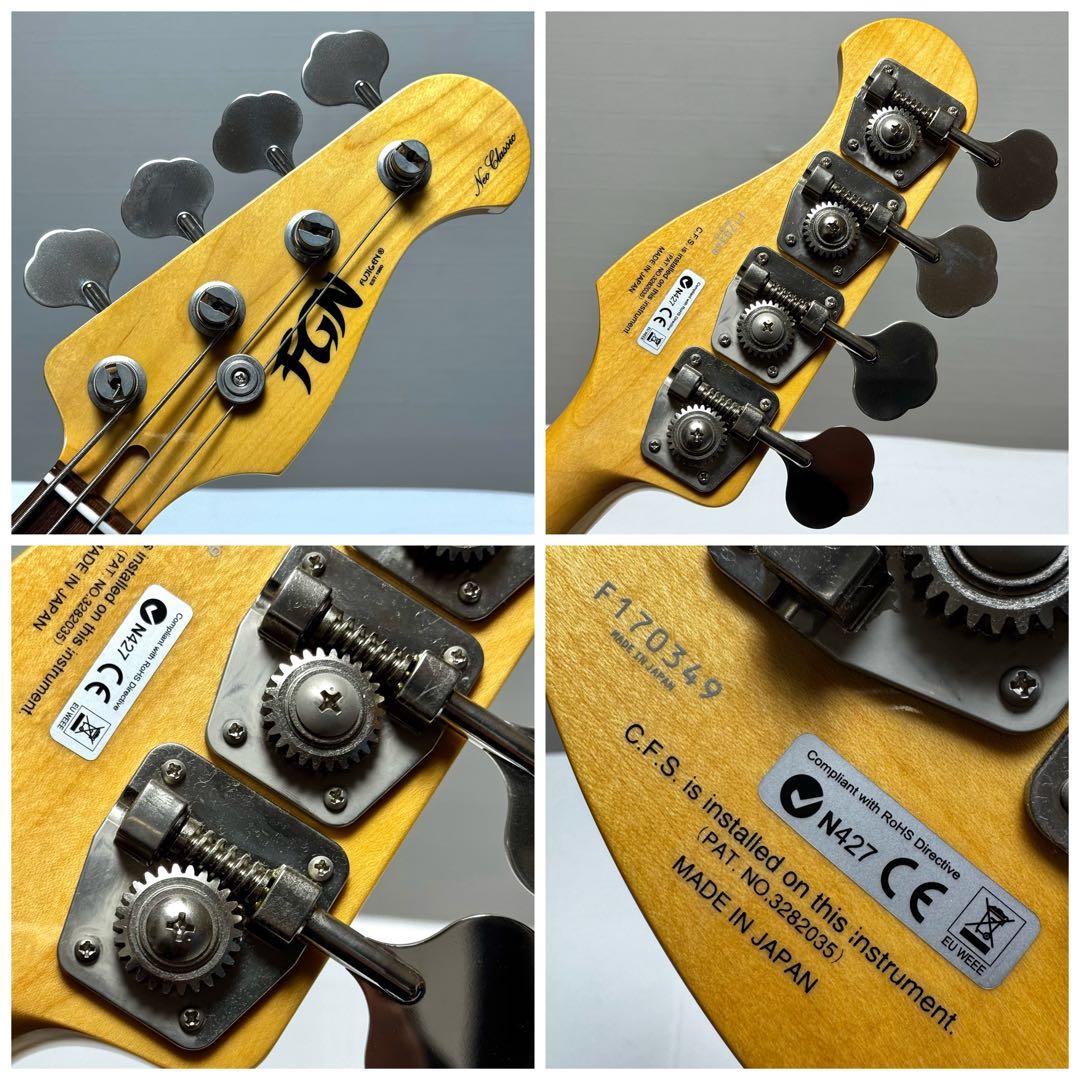 【極美品】フジゲン NPB10RAL CAR プレシジョンベース エレキベース