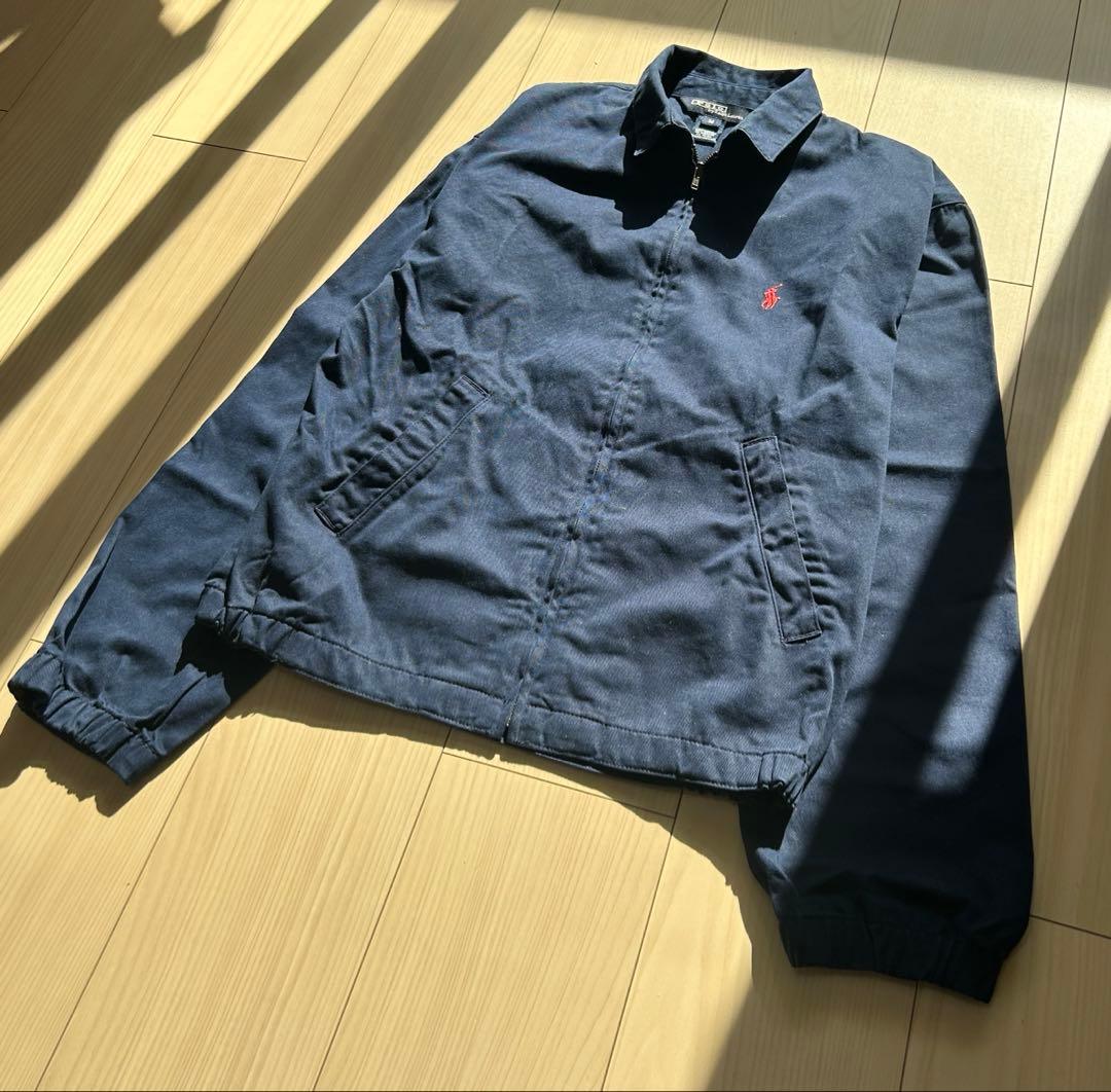 Polo by Ralph Lauren ネイビー スウィングトップ 短丈 古着