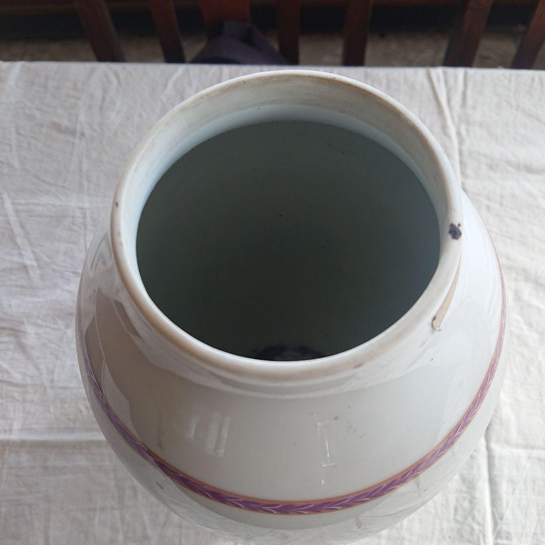 アンティーク　リモージュ　花瓶 　ビンテージショップ34000円購入品