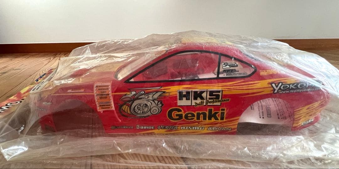 【未開封・希少】HKS GENKI S15 ラジコンボディ