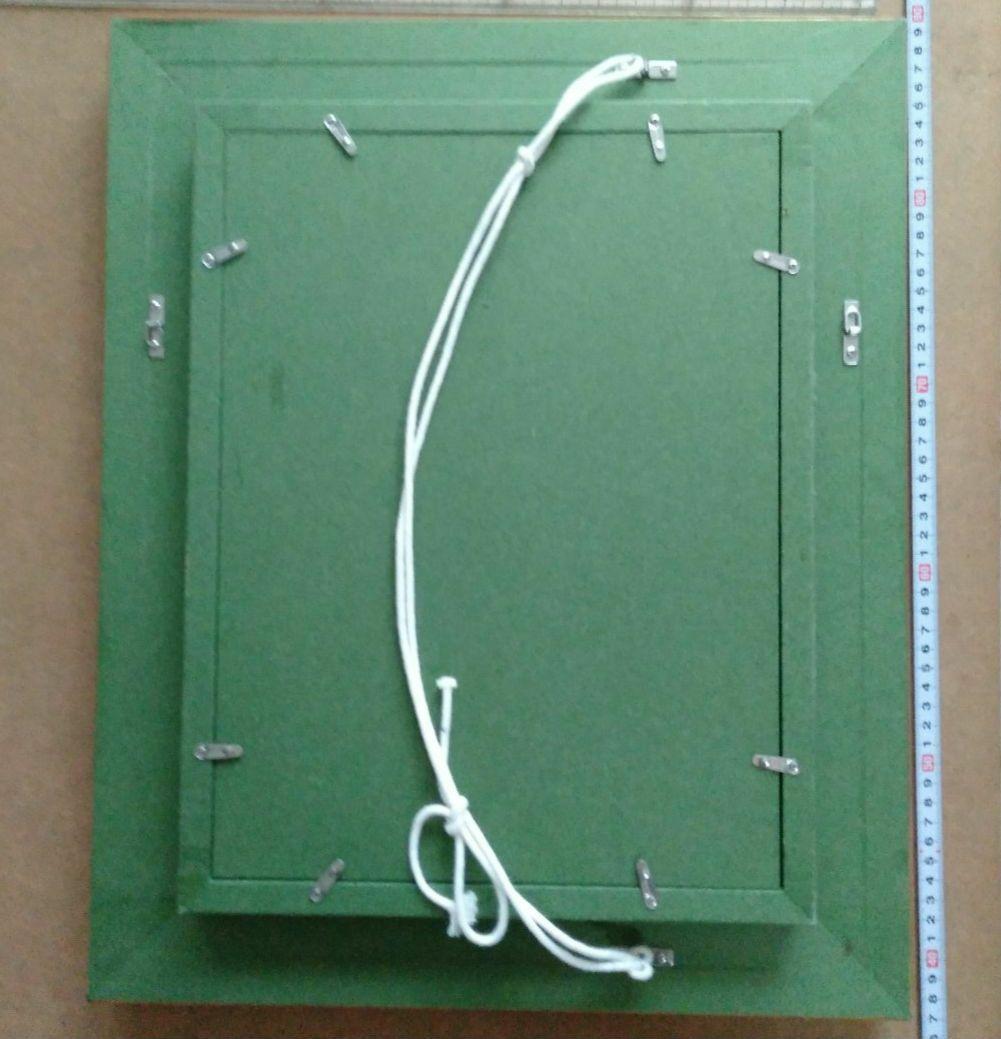 安井賞画家　矢野欣二　「大山」　風景画 　ゴールドフレーム木製額縁