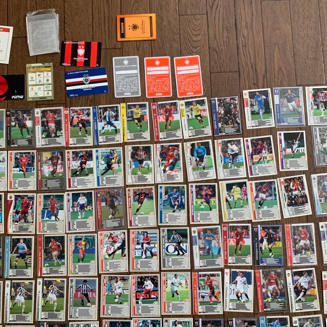 サッカー　カード　ワールドクラブ　チャンピオンフットボール　SEGA 427枚