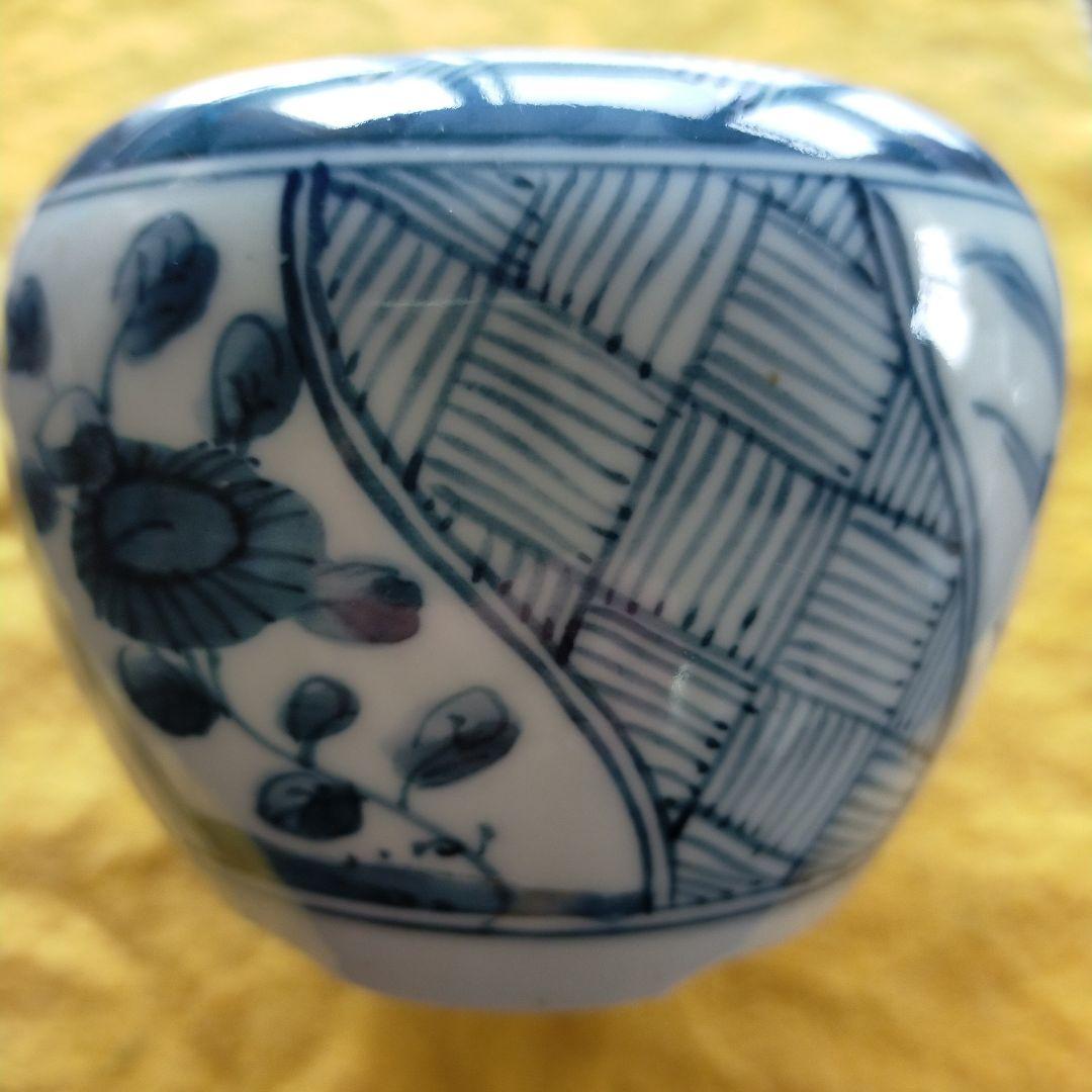 大明成化年製　染付　アンティーク