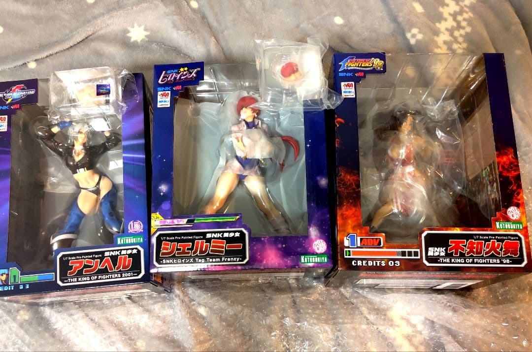 SNK美少女 SNKヒロインズ 不知火舞 シェルミー アンヘル セット 開封品