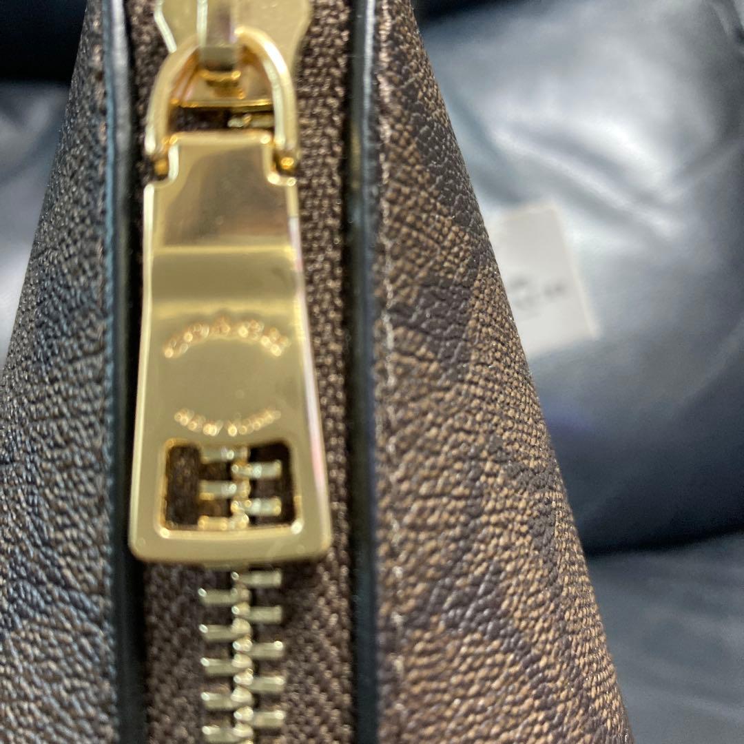 COACH ショルダーバッグ ブラウン/ブラック