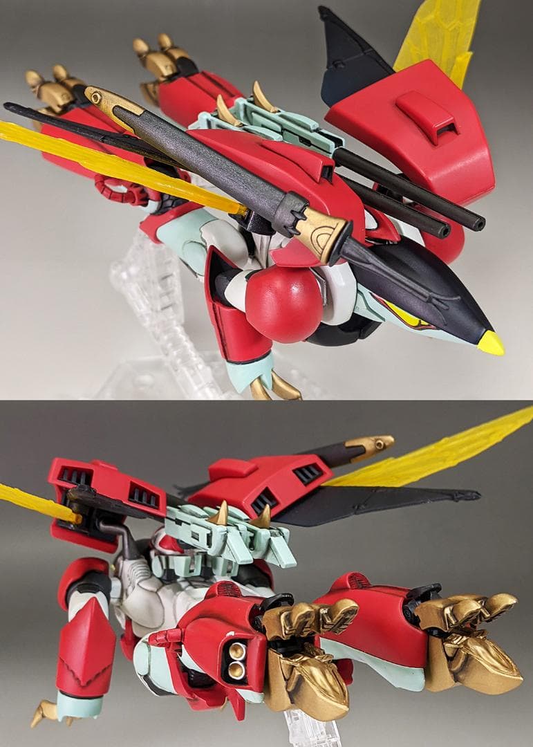 プラモデル　HG ビルバイン（聖戦士ダンバイン）組立塗装済