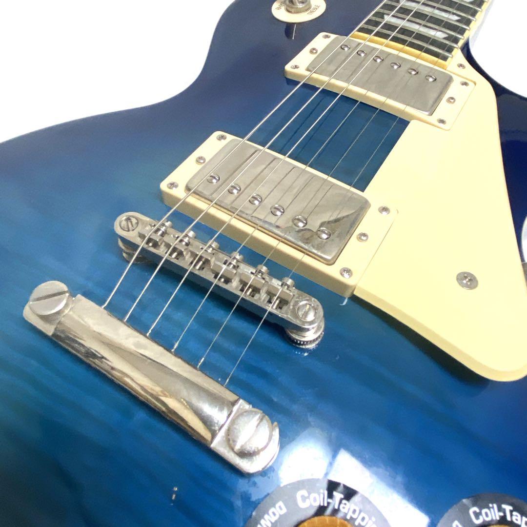 エピフォン レスポール スタンダードプロ ブルーバースト エレキギター