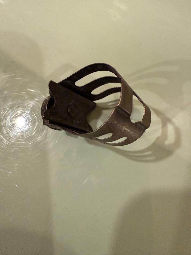 オールド！オットーリンク テナー用リガチャ ガンメタメッキ後がけしてあります。