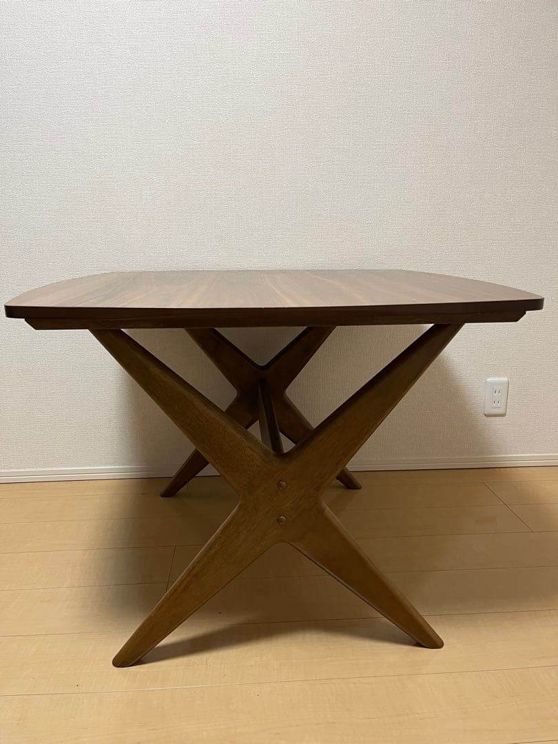 《値下げ》ニトリ リビングダイニングテーブル リラックスワイド 90WN-MBR