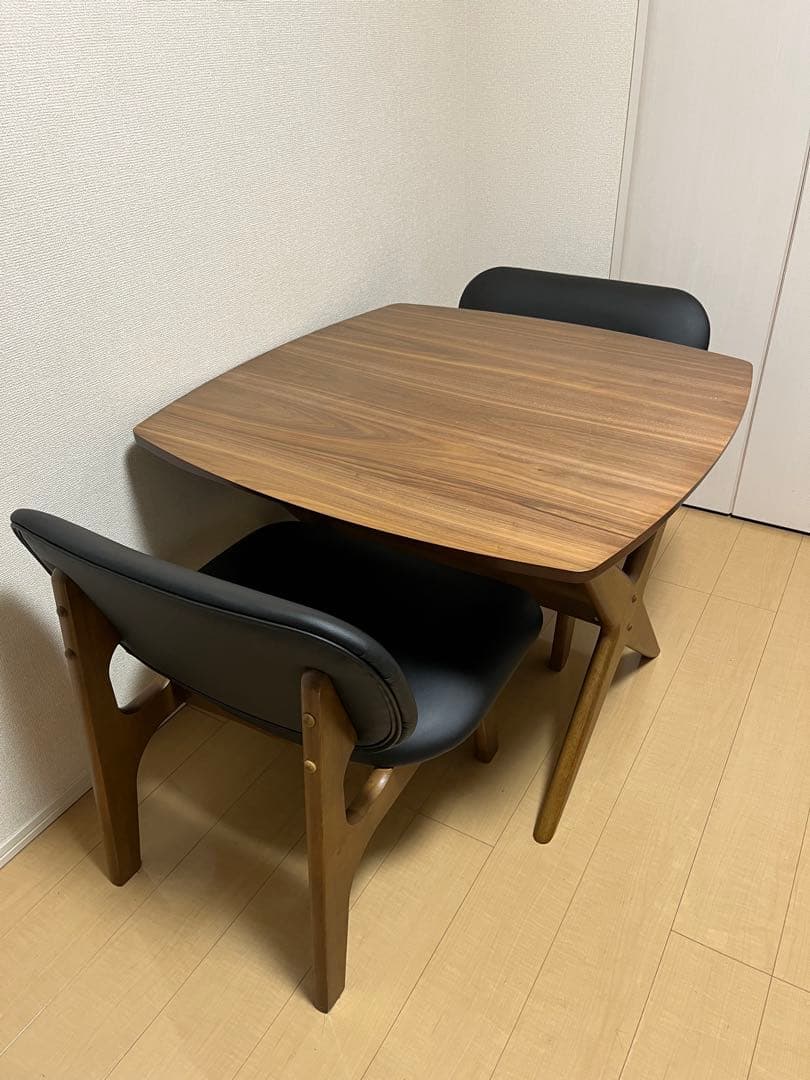 《値下げ》ニトリ リビングダイニングテーブル リラックスワイド 90WN-MBR