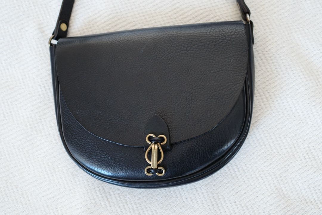 の*か様 LONA ヌーヴォーショルダー スモール ブラック