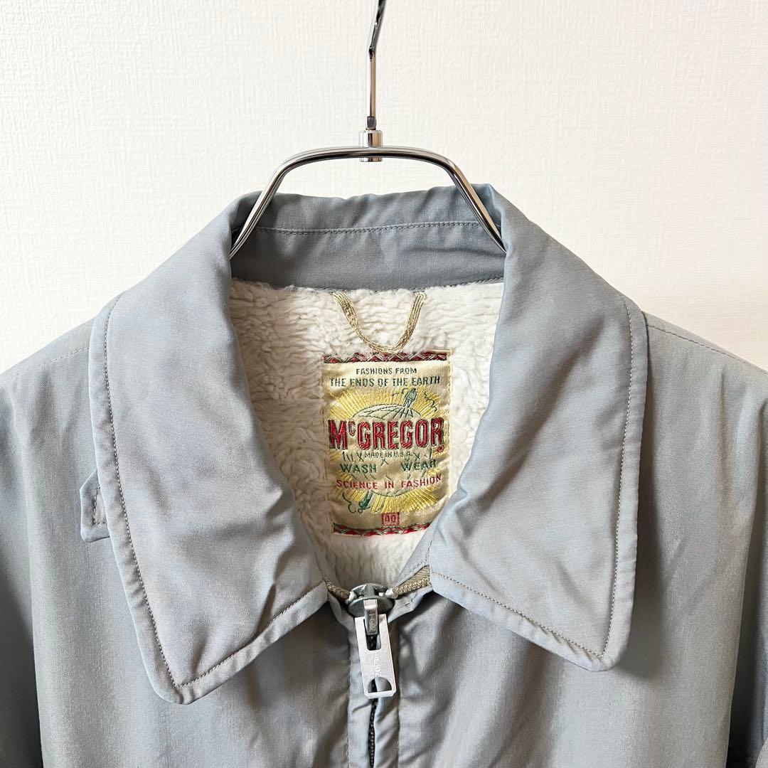 60’s McGREGOR USA製 内ボアジップジャケット アンチフリーズ
