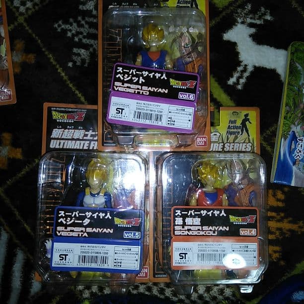 ドラゴンボールZ　新超戦士大全　全9種類