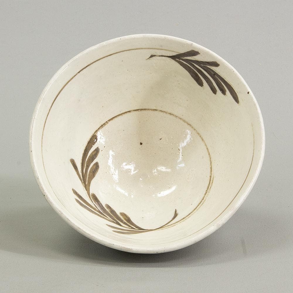 加藤錦雄　茶碗　赤津焼「絵高麗」共箱　栞付き　茶道具　抹茶碗