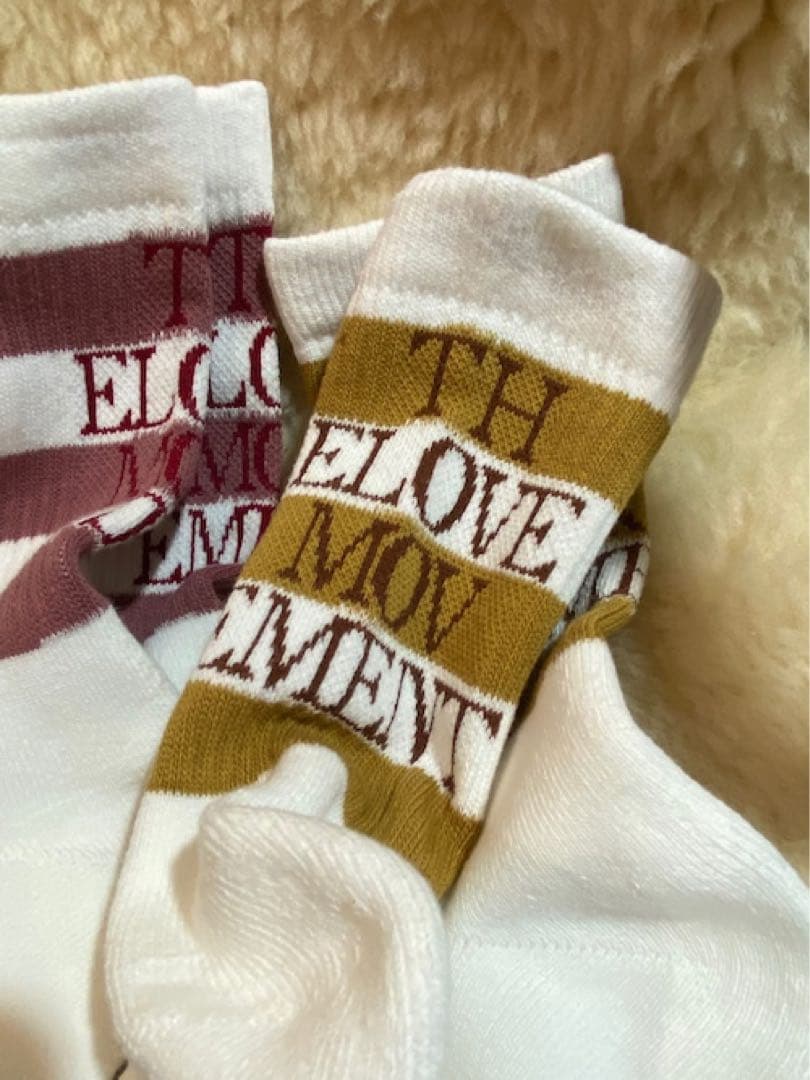 レッグウェア MY LOADS ARE LIGHT ALWAYTH TEXT \"T.L.M\"