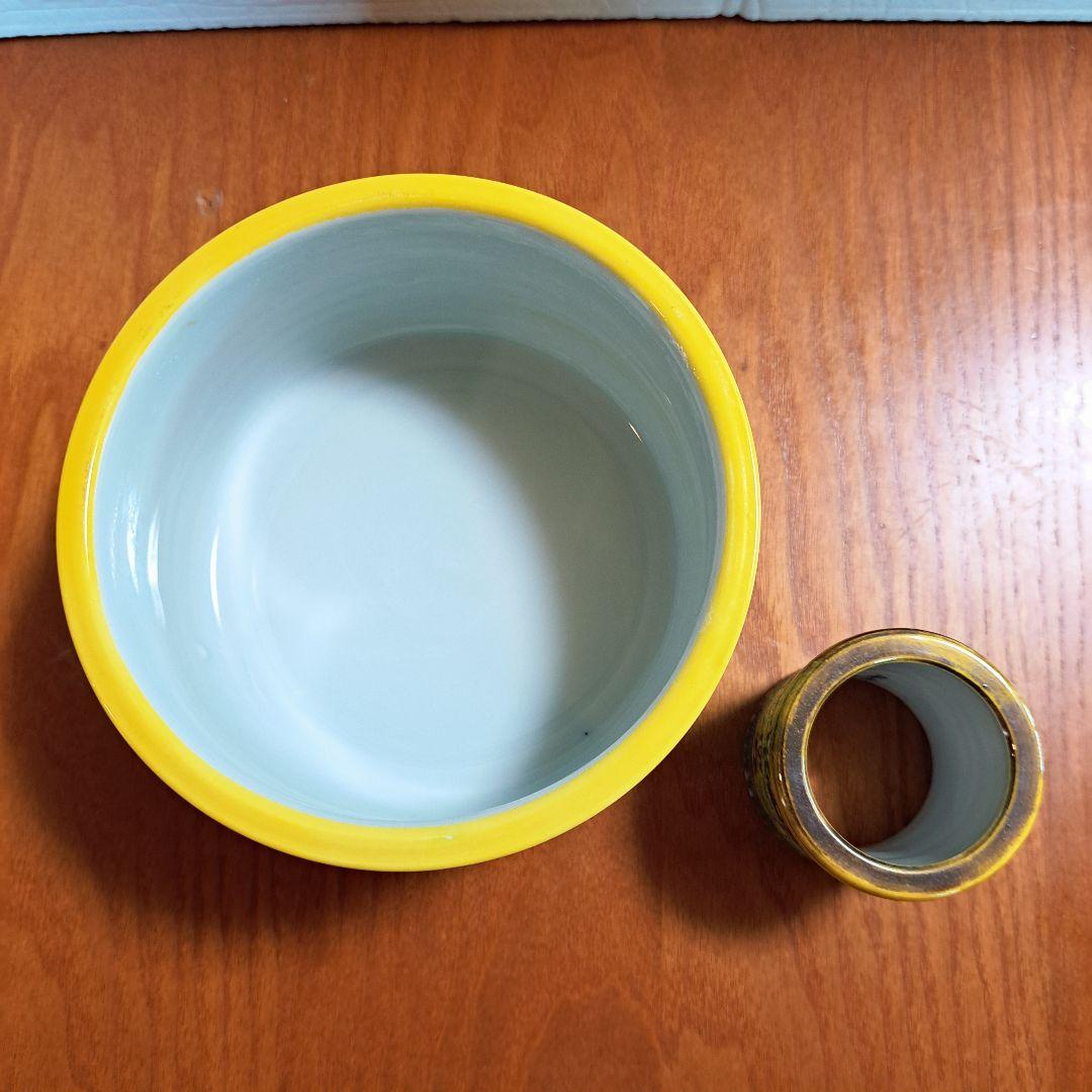 平安春峰 (井上春峰) 茶道具ヴィンテージ皆具セット 水指 杓立 蓋置 建水