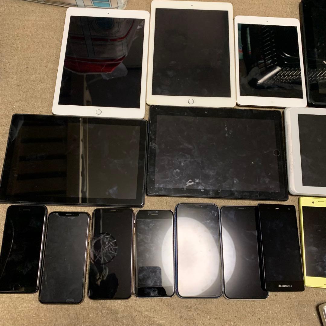 iPhone iPad タブレット　ガラケー　スマホ　ジャンク　まとめ　セット