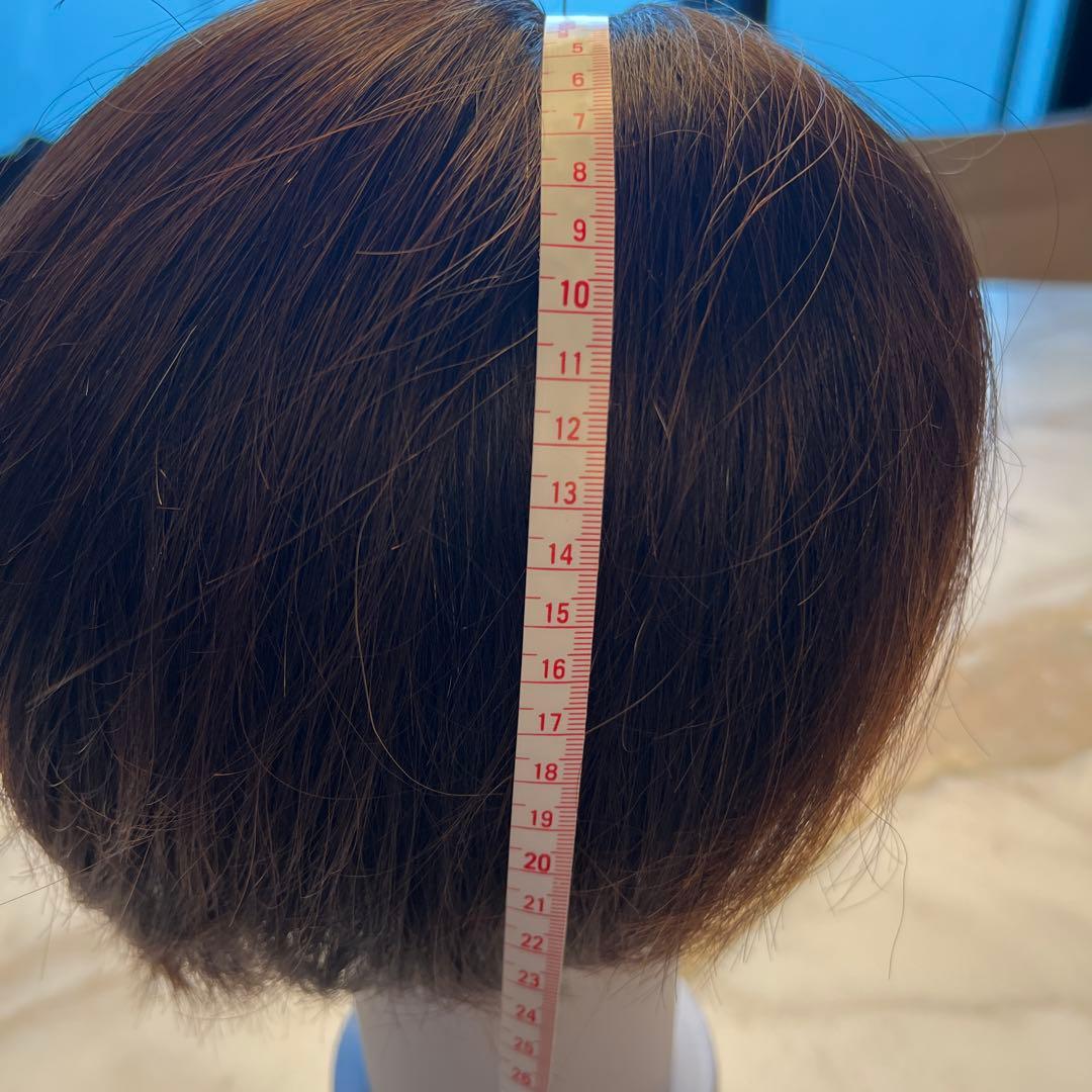 mi ワンステップ　ウィッグ　医療用人毛100% Sサイズ