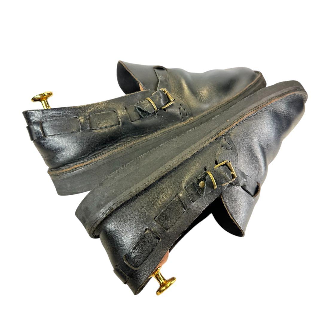 fracap プラカップ　シューズ（42）本革　オーロラシューズ　イタリア製　黒