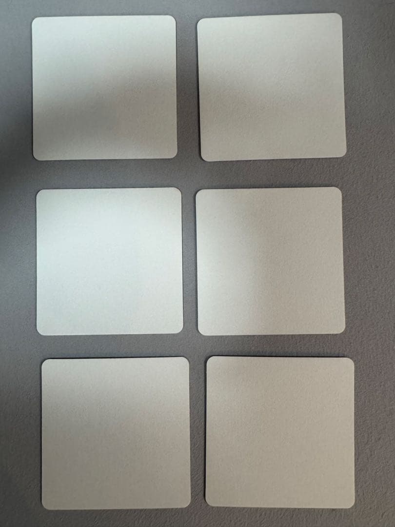 しらたまこ　しらたま　コースター　6枚セット　たまトーク！　たまトーク！！