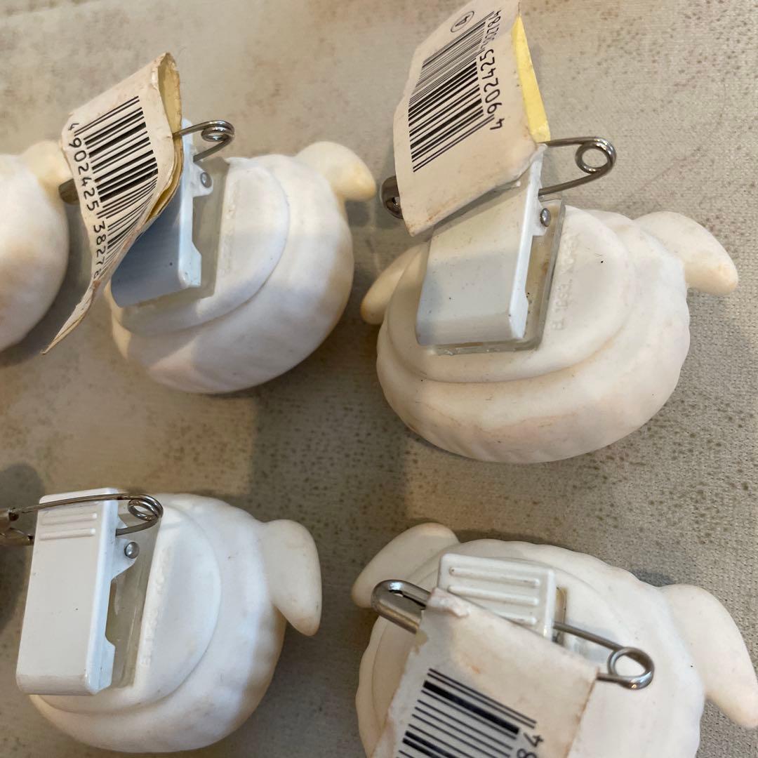 レア品　クレヨンしんちゃん　野原シロ　フィギュア　ピンバッジ