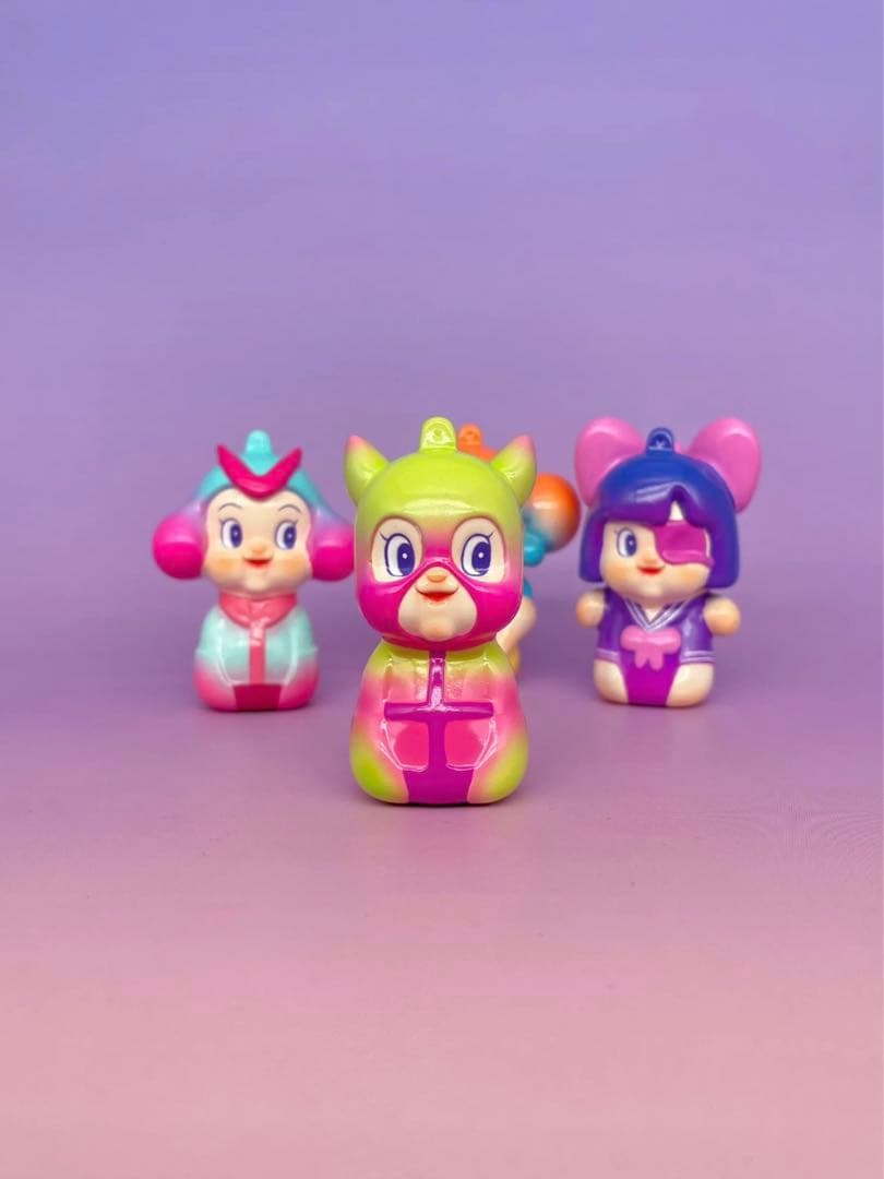 指人形　第二弾　女の子　可愛い　ソフビ　フィギュア　コレクション　おもちゃ