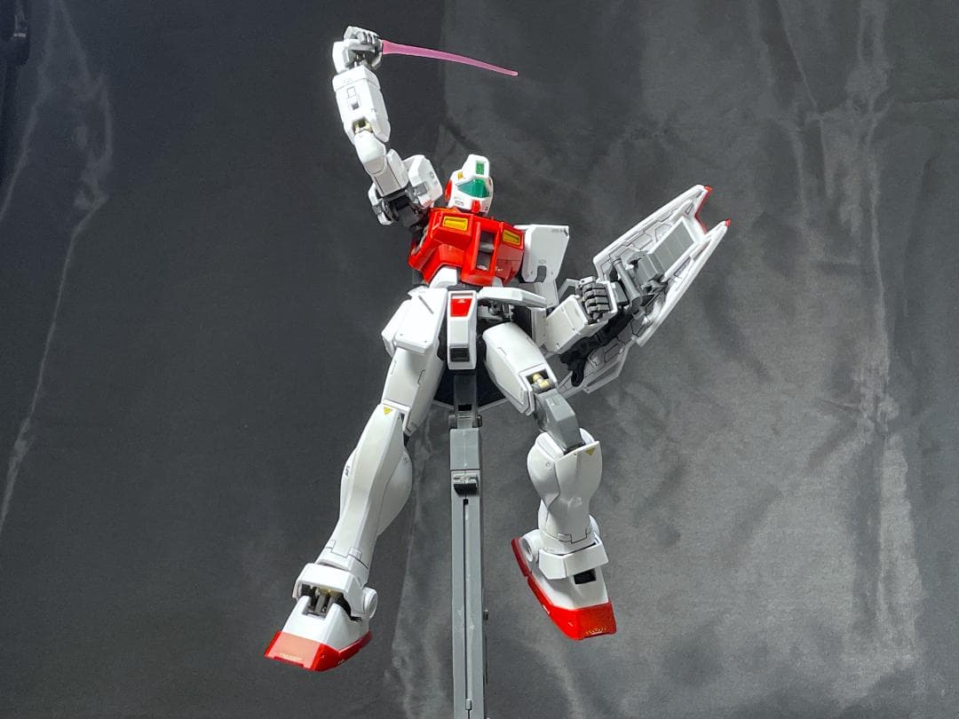 【プレバン限定 MG ジムコマンド(宇宙戦仕様・ユーグ機)改修・全塗装 完成品】