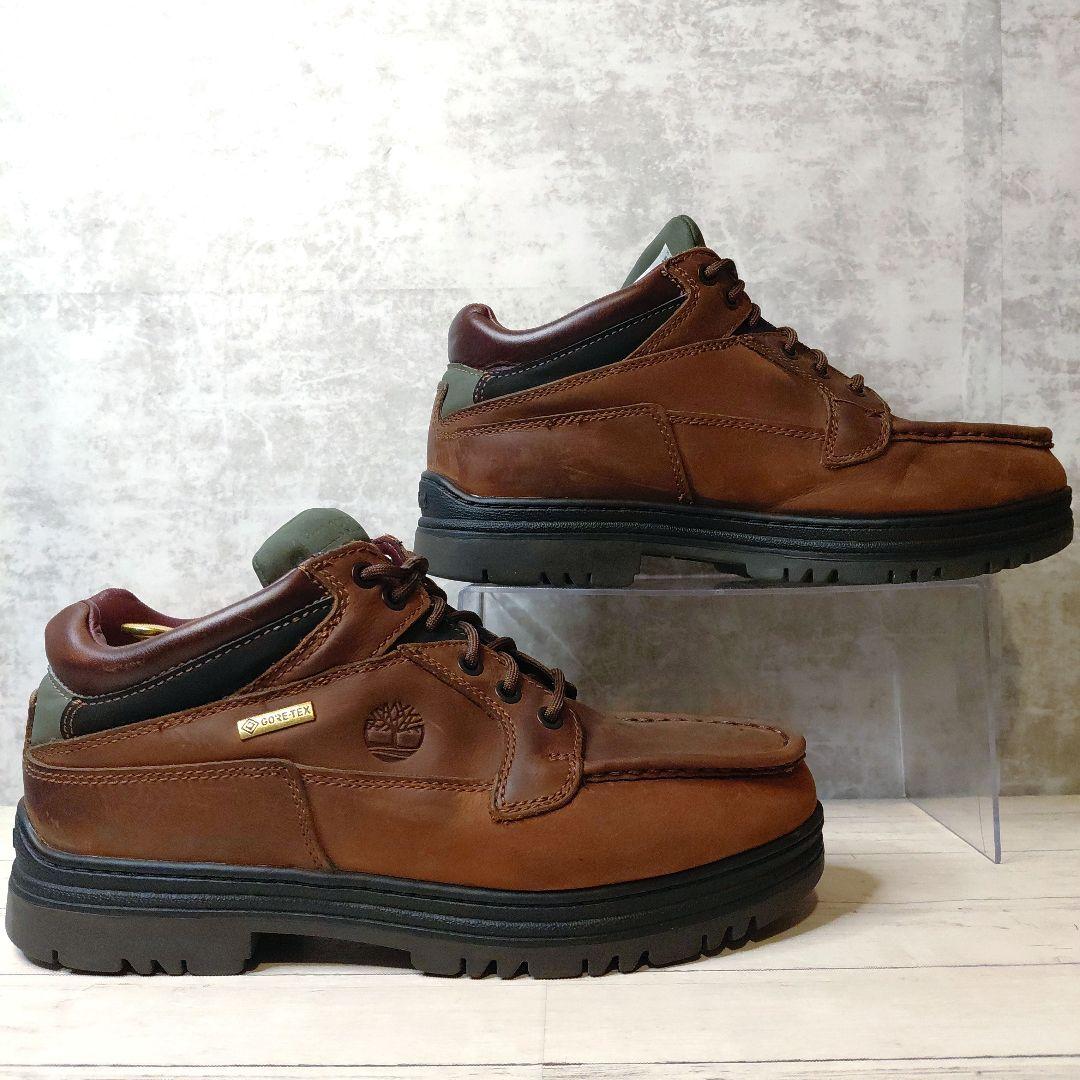 美品✨Timberland ヘリテージ MOC TOE MID GTX 27