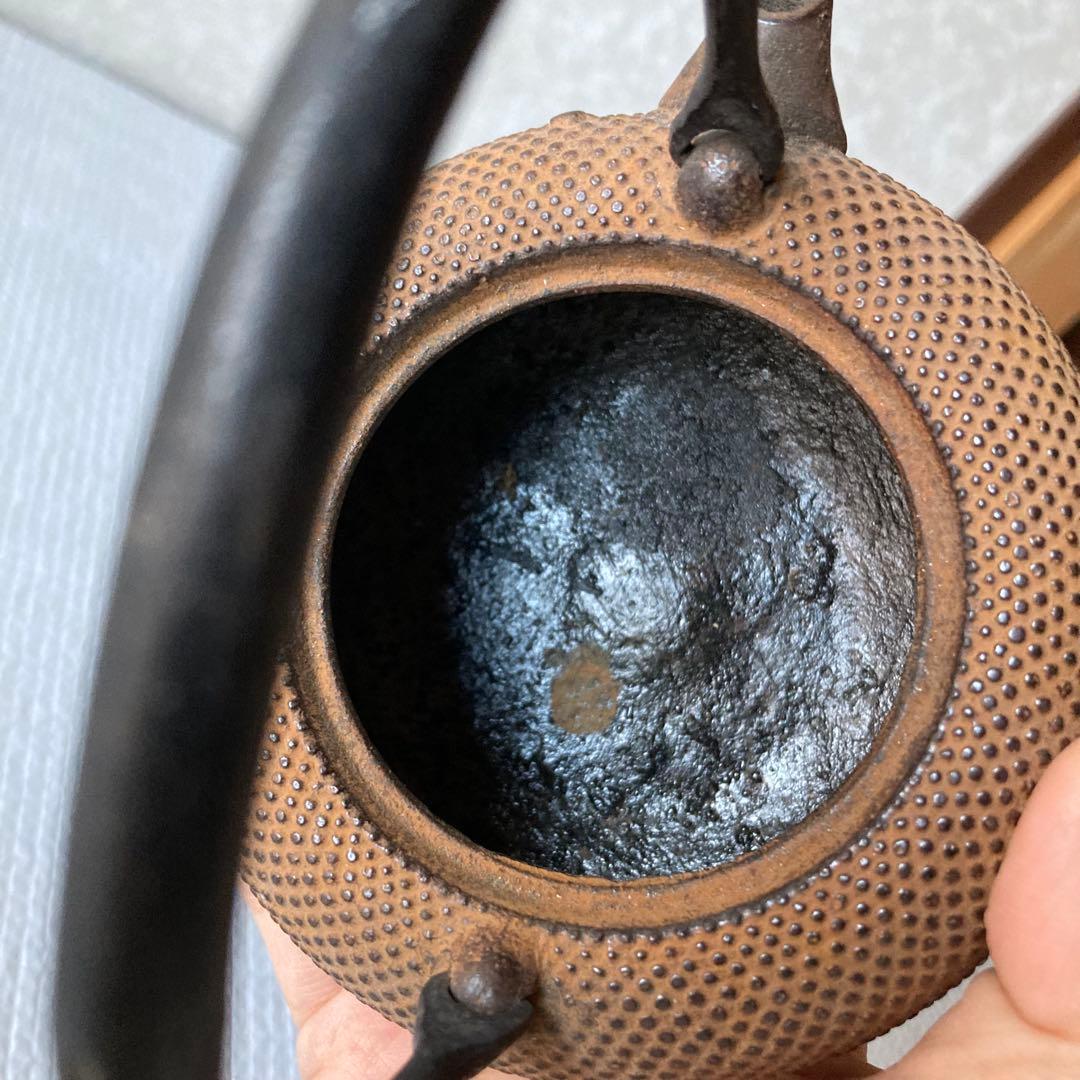 ジャンク品 蓋なし 鉄瓶 ミニチュア鉄瓶 5点まとめ売り 急須 茶器 茶道具