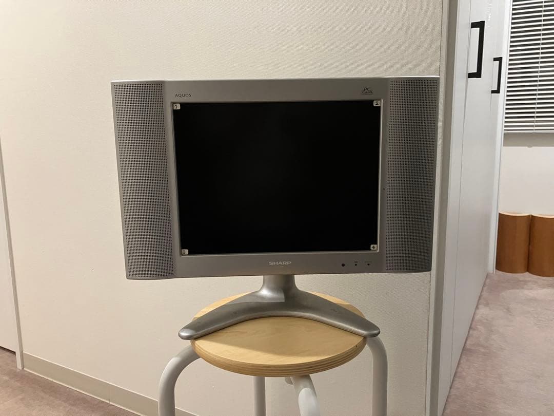 ※交渉可【温故知新】SHARP )喜多俊之デザインAQUOS15インチ液晶テレビ