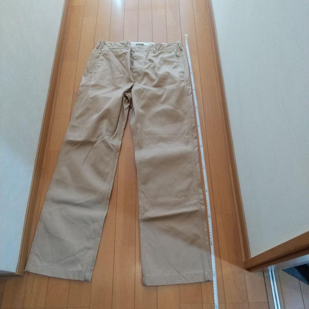 バズ リクソンズ　オリジナルスペック　チノ　W36 　カラー；キャメル