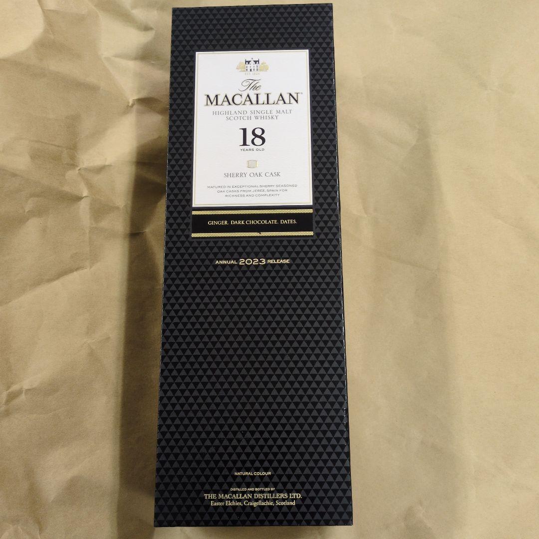 The Macallan 18年 シェリーオーク樽 700ml