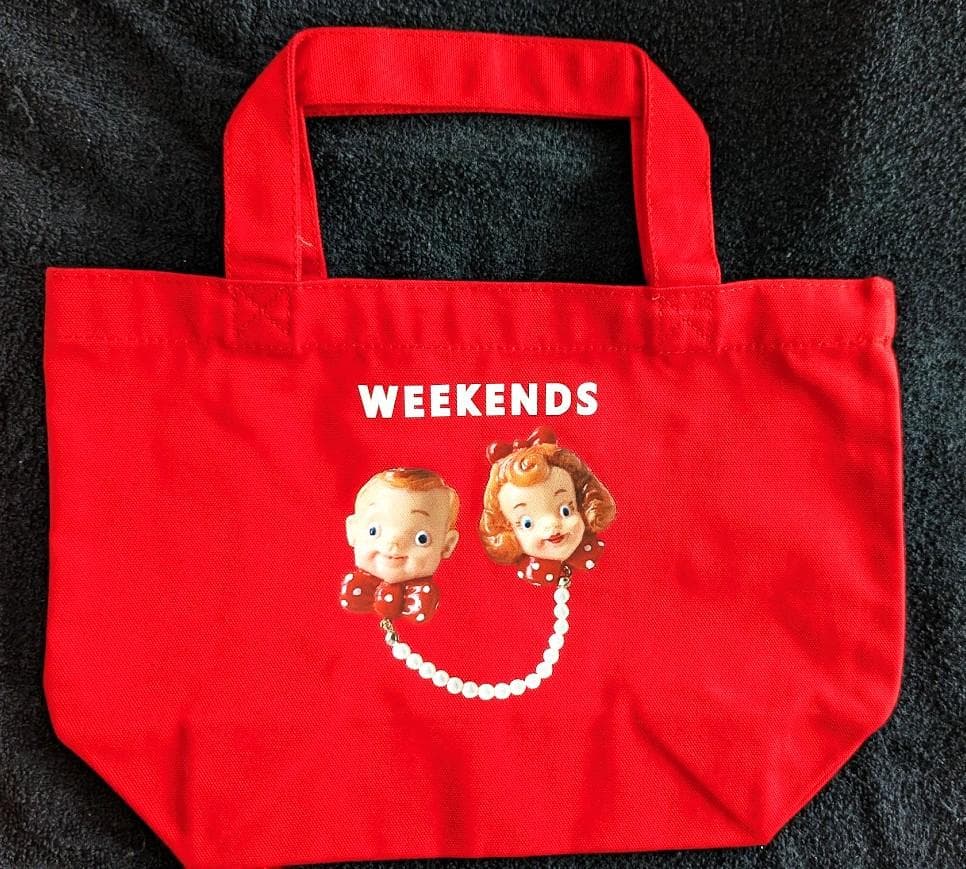 【新品未開封】weekends 男の子女の子ブローチ＆トートバッグ