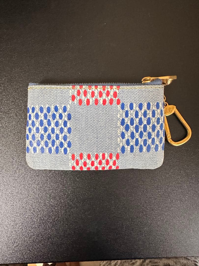 【値下げ交渉可】ルイヴィトン LV バーズ・ダミエ デニム ポシェット・クレ