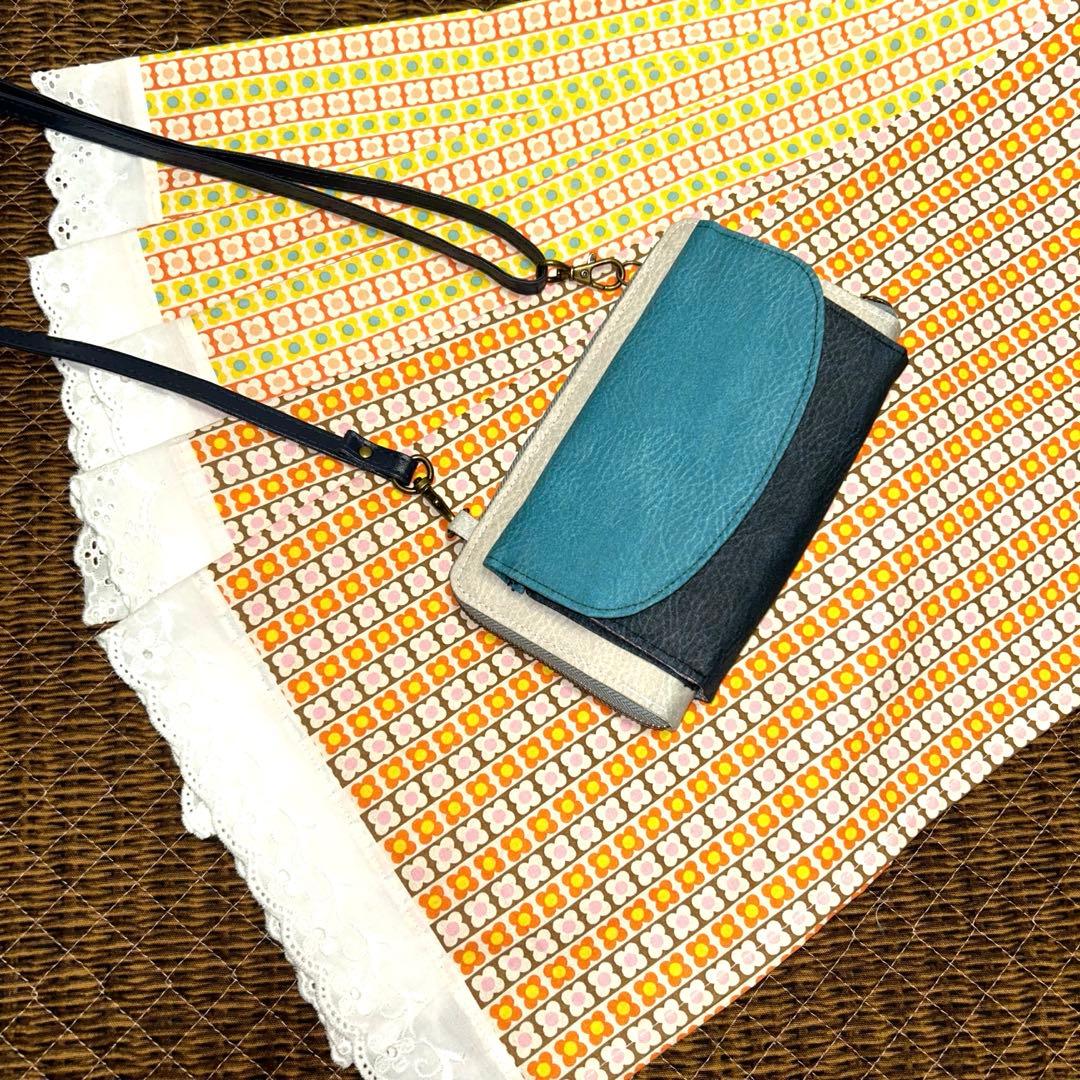 えっこ様☆フラップ付きお財布ショルダー(スマホも入るよ)＆目隠しカーテン5枚★¨̮