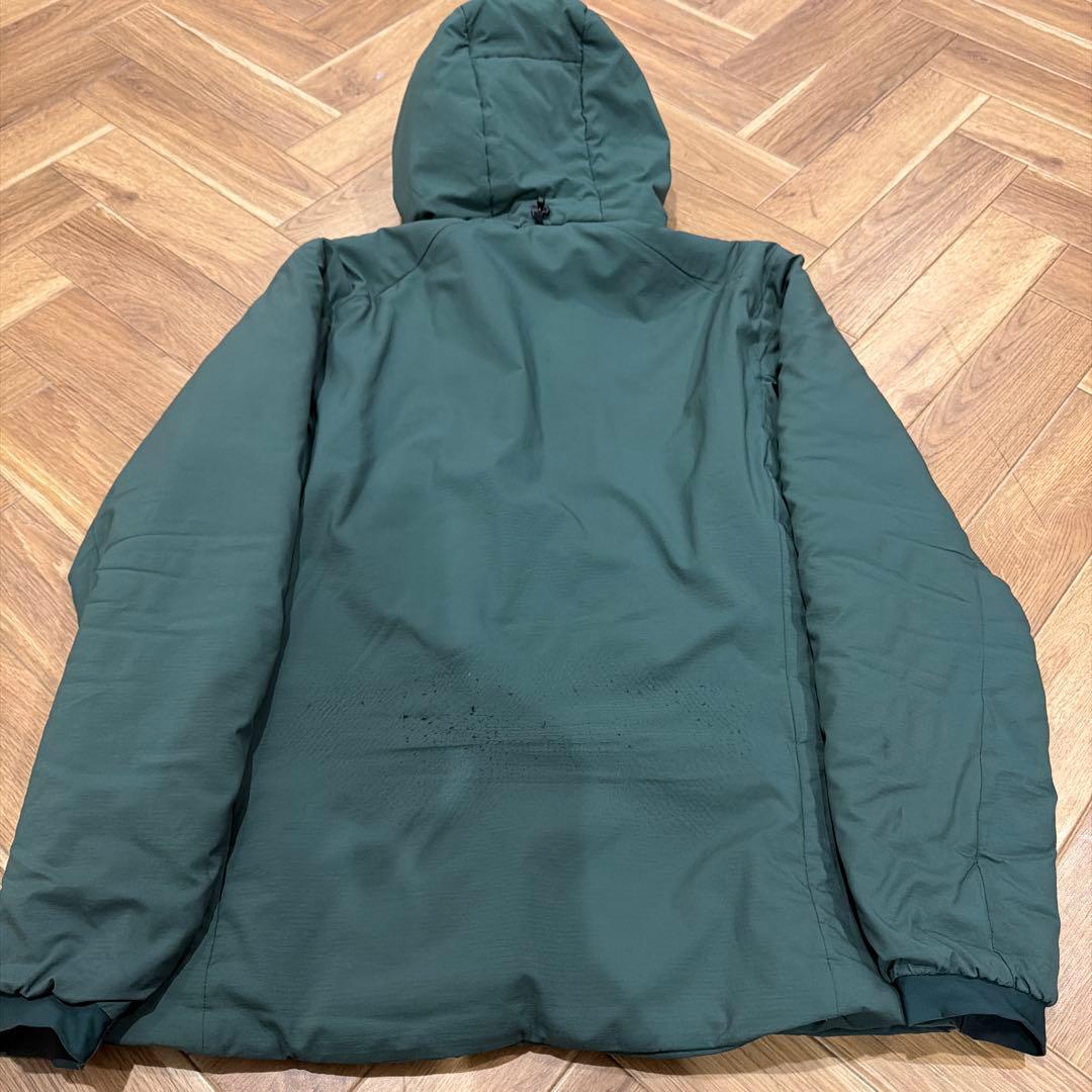 【限定色】ARC'TERYX 軽量ジャケット S/P グリーン