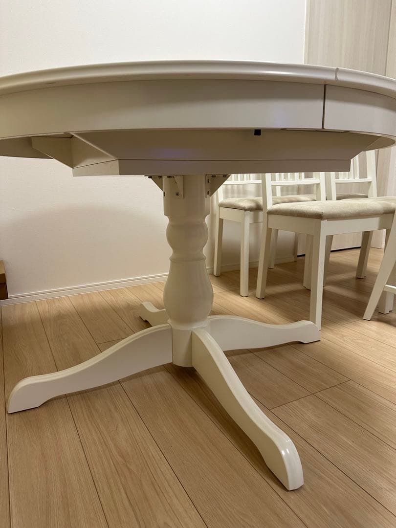 【高橋様】イケアIKEA ダイニングテーブル・チェア4脚セットホワイト