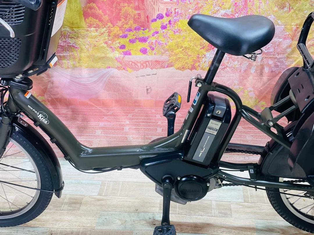K3054 電動自転車ヤマハ パスキス 子供乗せ20インチ 送料無料