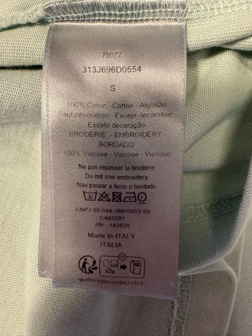 な様DIOR 23SS Diamond relaxed fit T-shirt