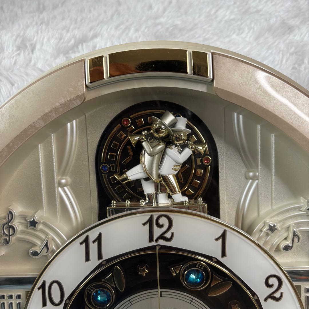 【限定✨美品✨】セイコー からくり　掛け時計 電波時計　30曲