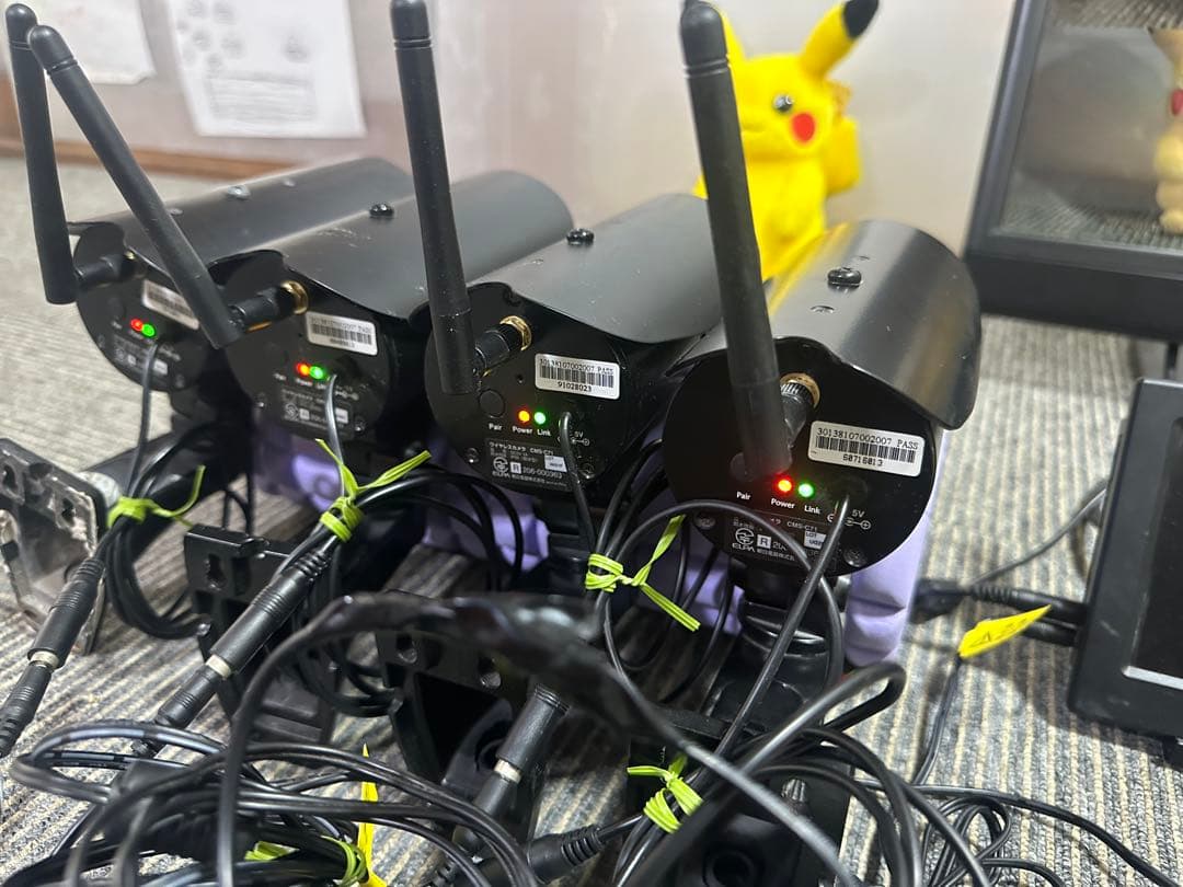 ELPA 防犯カメラセット中古