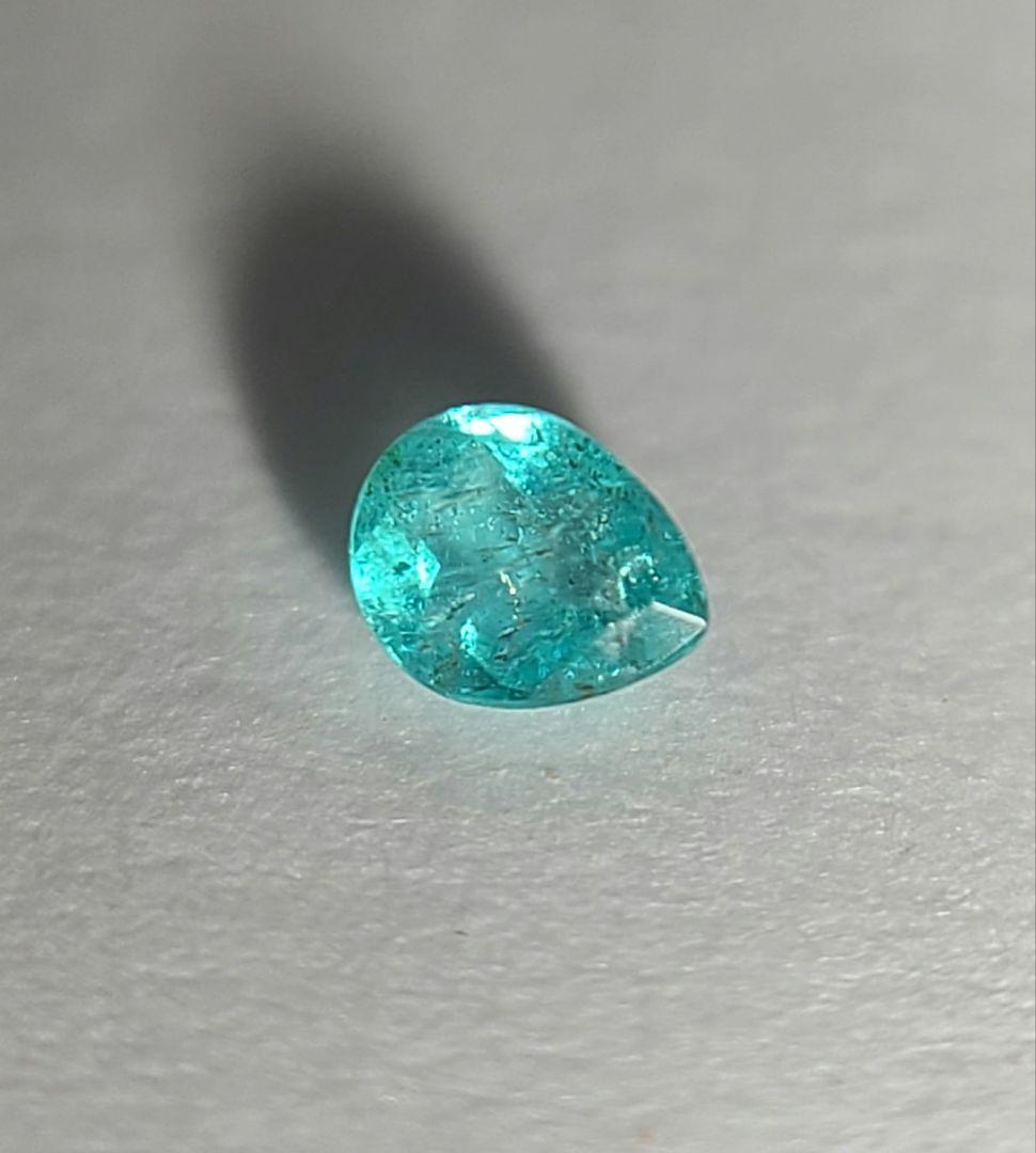 とても可愛いペアシェイプ!★ブラジルバターリャパライバトルマリン★オーダー受付中