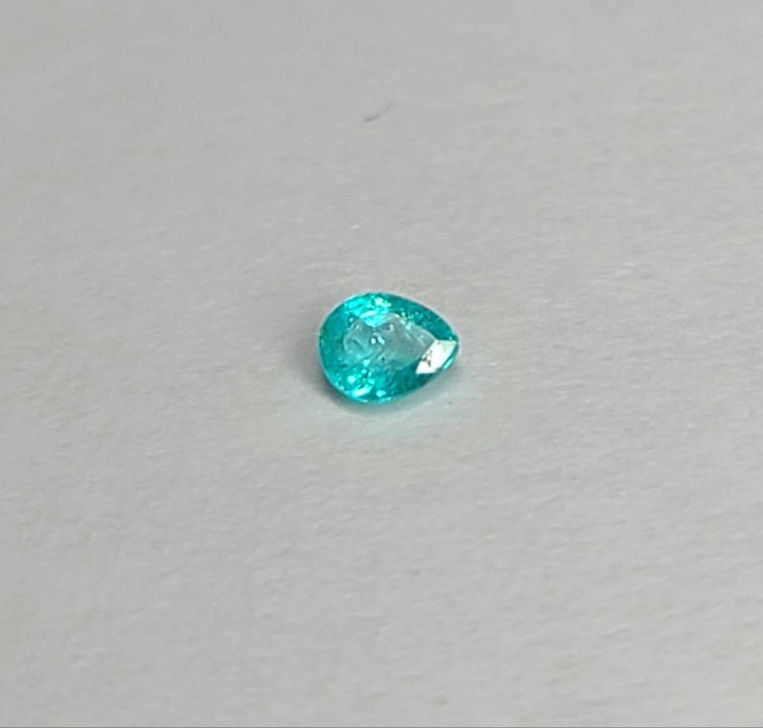 とても可愛いペアシェイプ!★ブラジルバターリャパライバトルマリン★オーダー受付中