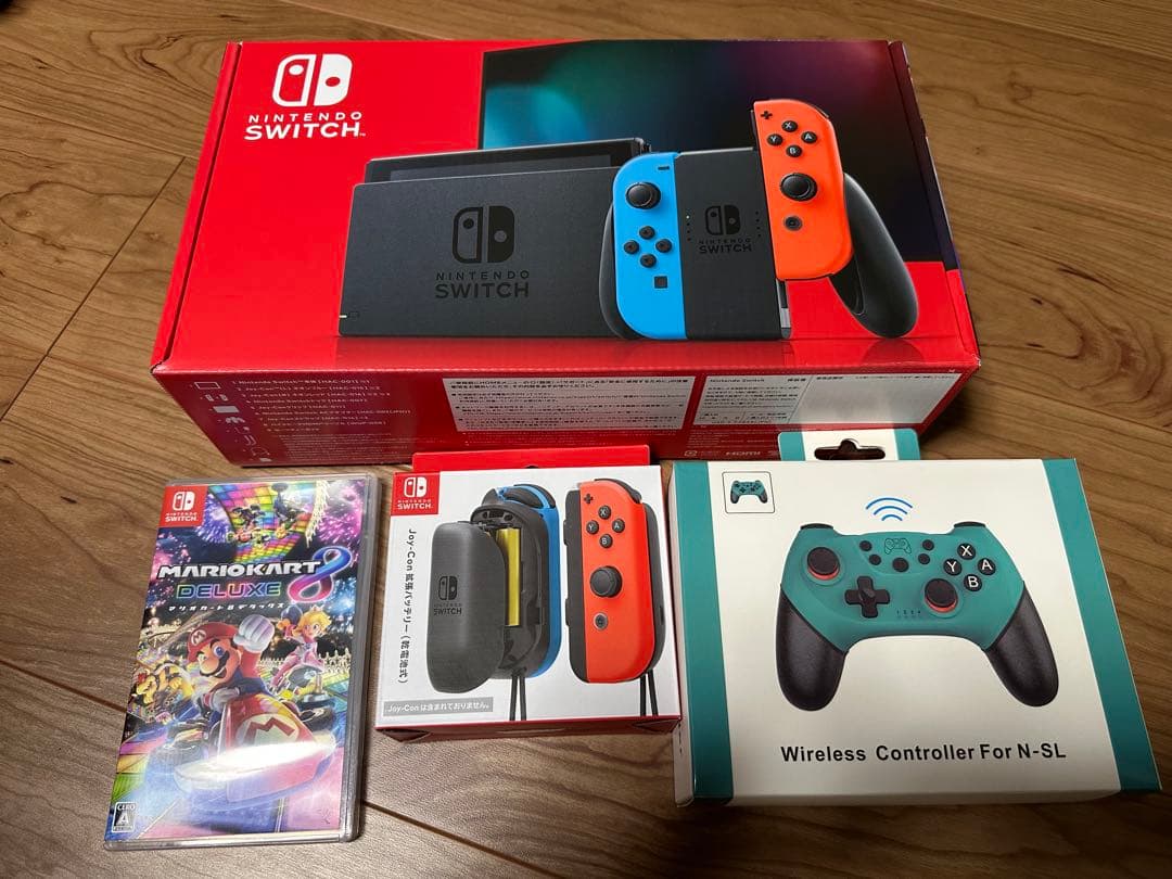 Nintendo Switch マリオカート8 コントローラー SDカードセット