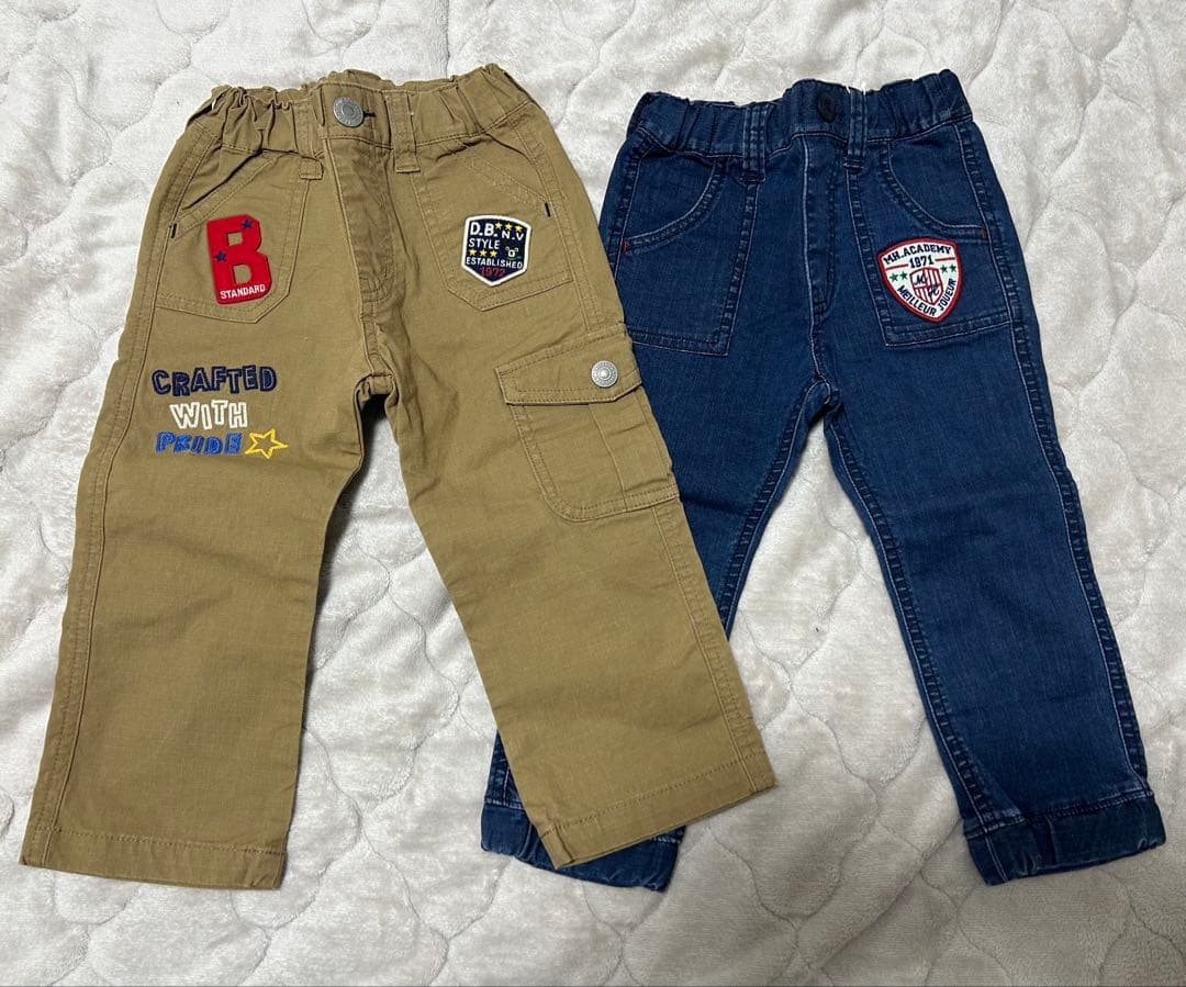 ミキハウス 90㎝４点セット（未使用）