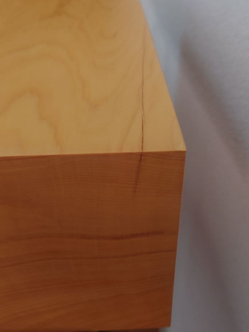 前川碁盤店　将棋盤　本榧　柾目